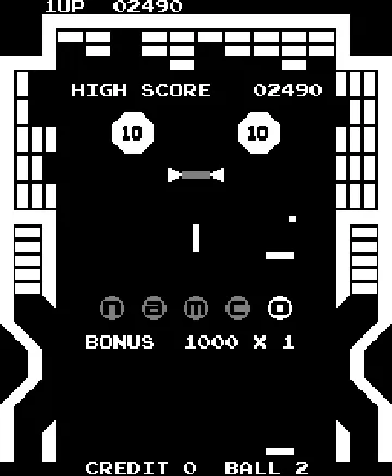 Gee Bee (Gremlin) screen shot game playing